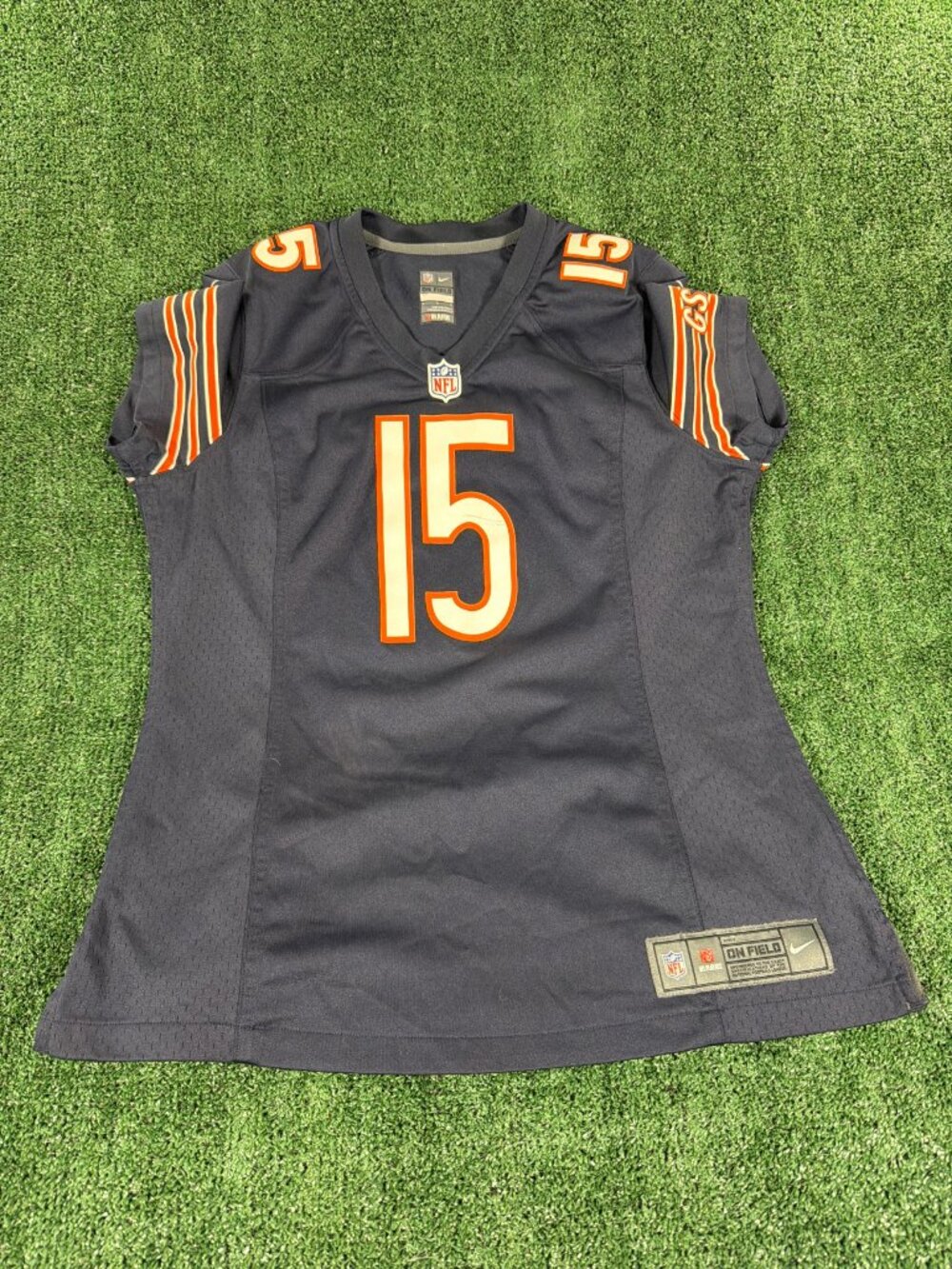 Nike Chicago Bears Brandon Marshall #15 Jersey Youth L Navy